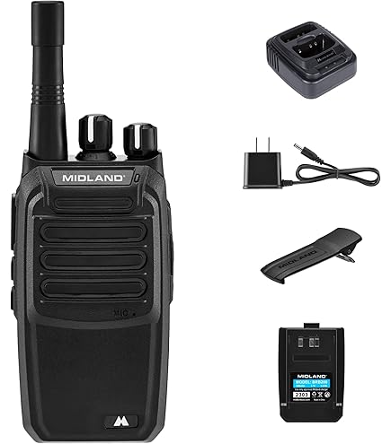 Walkie Talkie Midland Rugged Shoulder Speaker Mic With Push-to